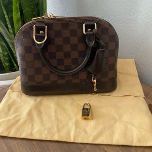 Louis Vuitton Damier Ebene Alma BB